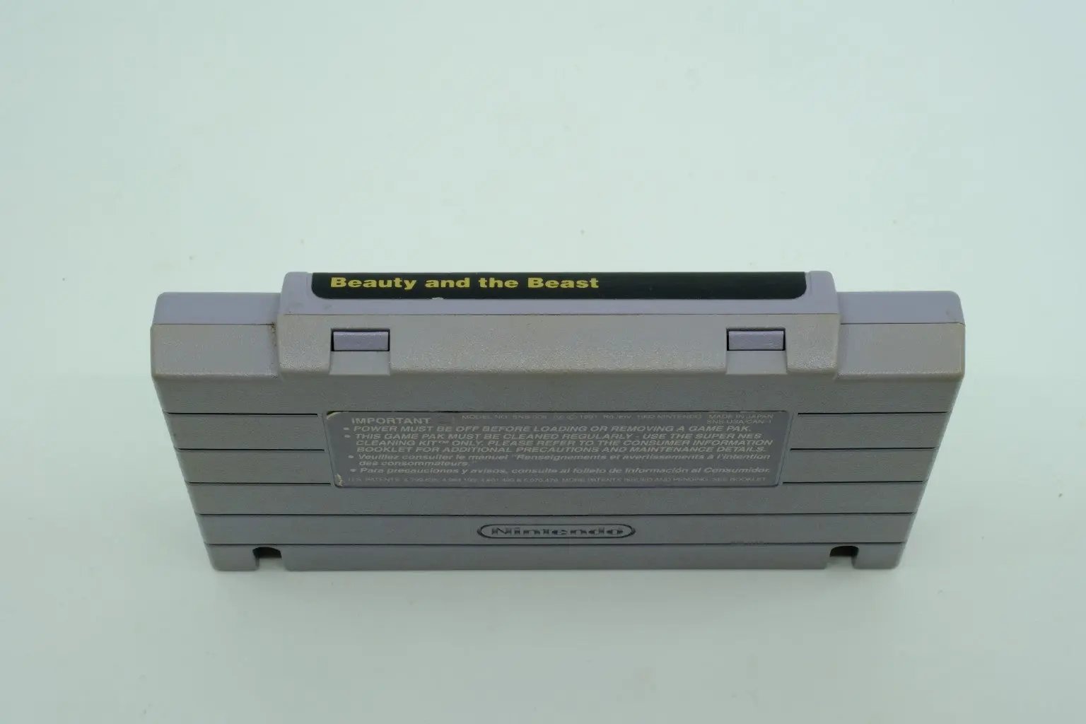 Beauty and the Beast – Loose Cartridge RetroGate - Your Gateway to Classic Gaming