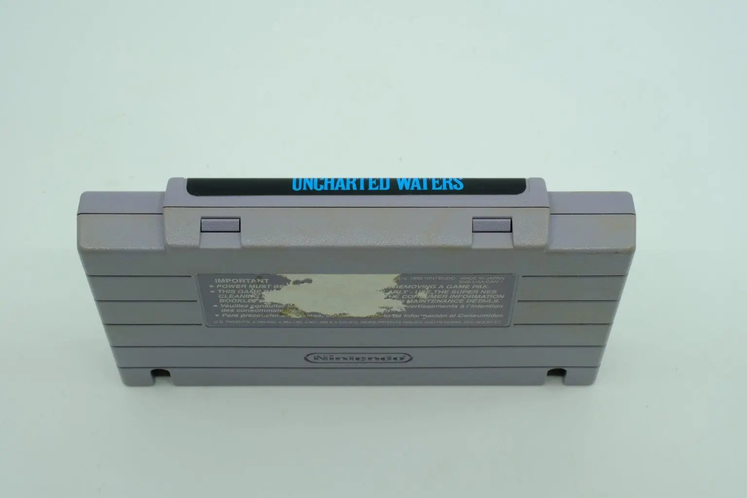 Uncharted Waters – Loose Cartridge RetroGate - Your Gateway to Classic Gaming