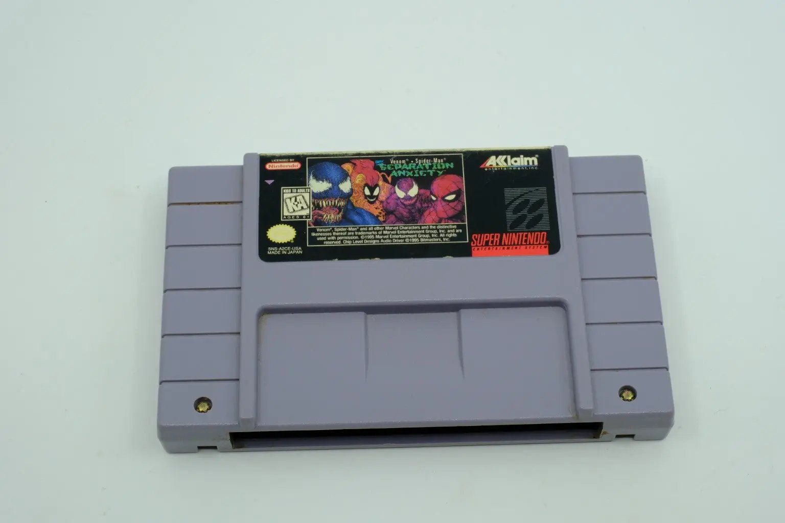 Venom/Spider-Man: Separation Anxiety – Loose Cartridge RetroGate - Your Gateway to Classic Gaming