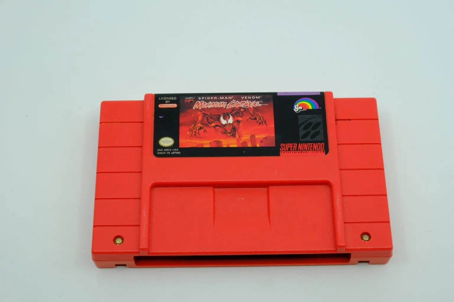 Spider-Man & Venom: Maximum Carnage – Loose Cartridge RetroGate - Your Gateway to Classic Gaming