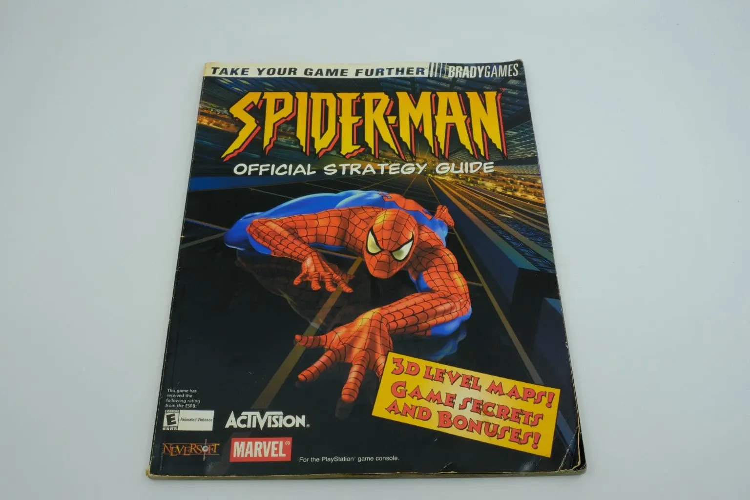 Spider-Man – BradyGames Official Strategy Guide RetroGate - Your Gateway to Classic Gaming