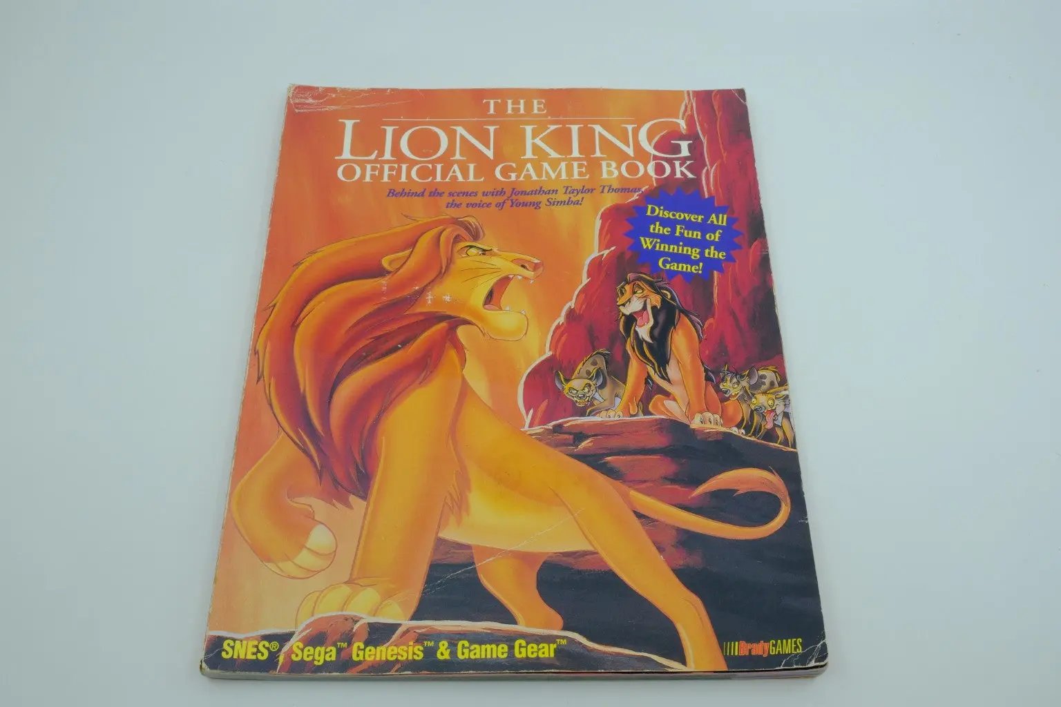 The Lion King (SNES/Genesis/Game Gear) – Official Game Book (BradyGames) RetroGate - Your Gateway to Classic Gaming