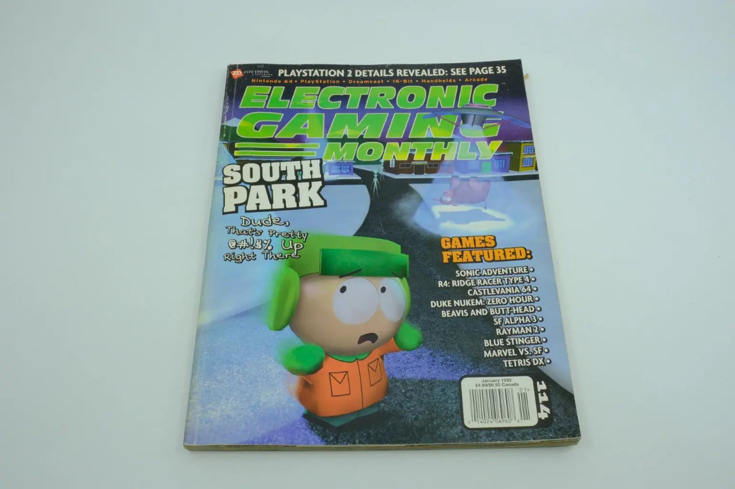 Electronic Gaming Monthly – January 1999 (South Park cover) RetroGate - Your Gateway to Classic Gaming