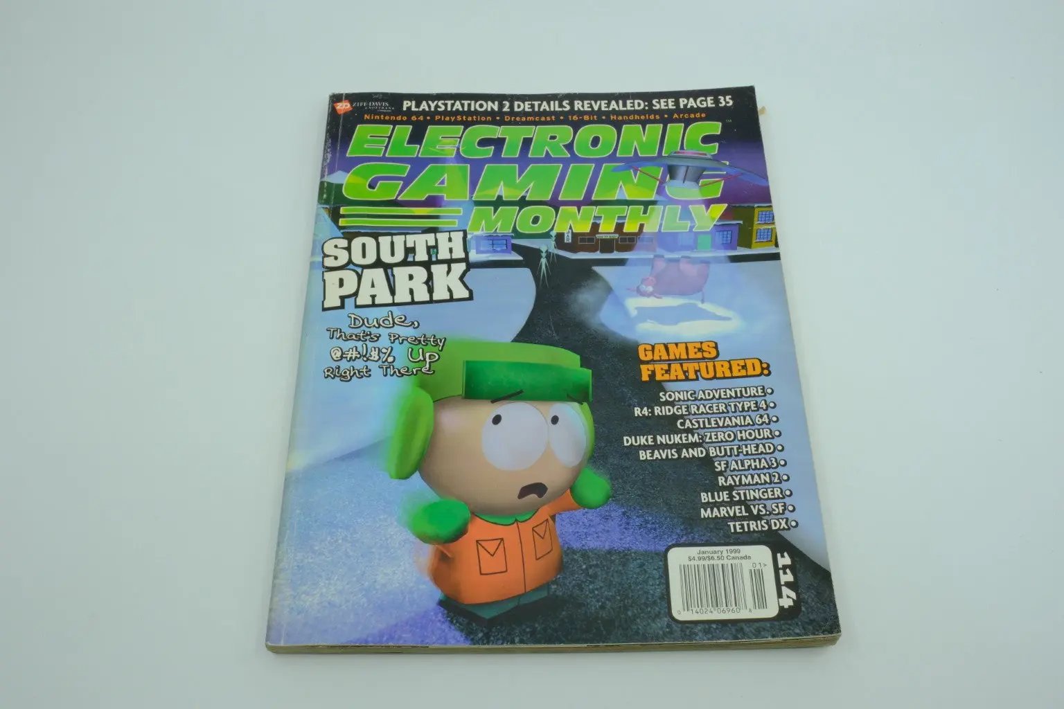 Electronic Gaming Monthly – January 1999 (South Park cover) RetroGate - Your Gateway to Classic Gaming