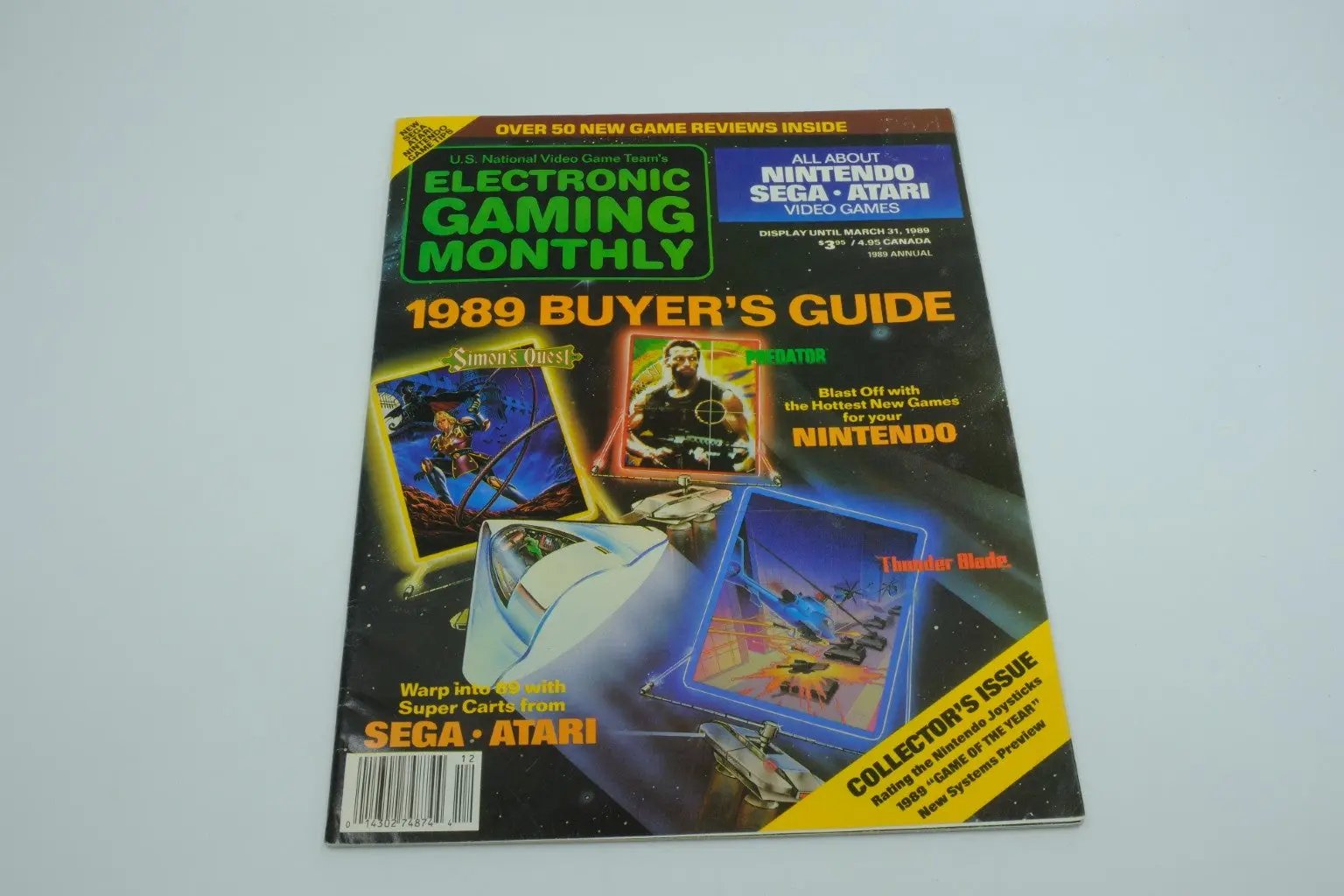 Electronic Gaming Monthly - 1989 Buyer's Guide RetroGate - Your Gateway to Classic Gaming