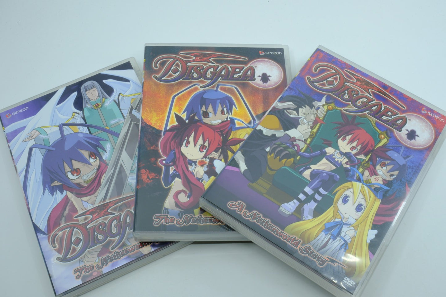 Disgaea DVD Anime Vol. 1–3 Set – Geneon