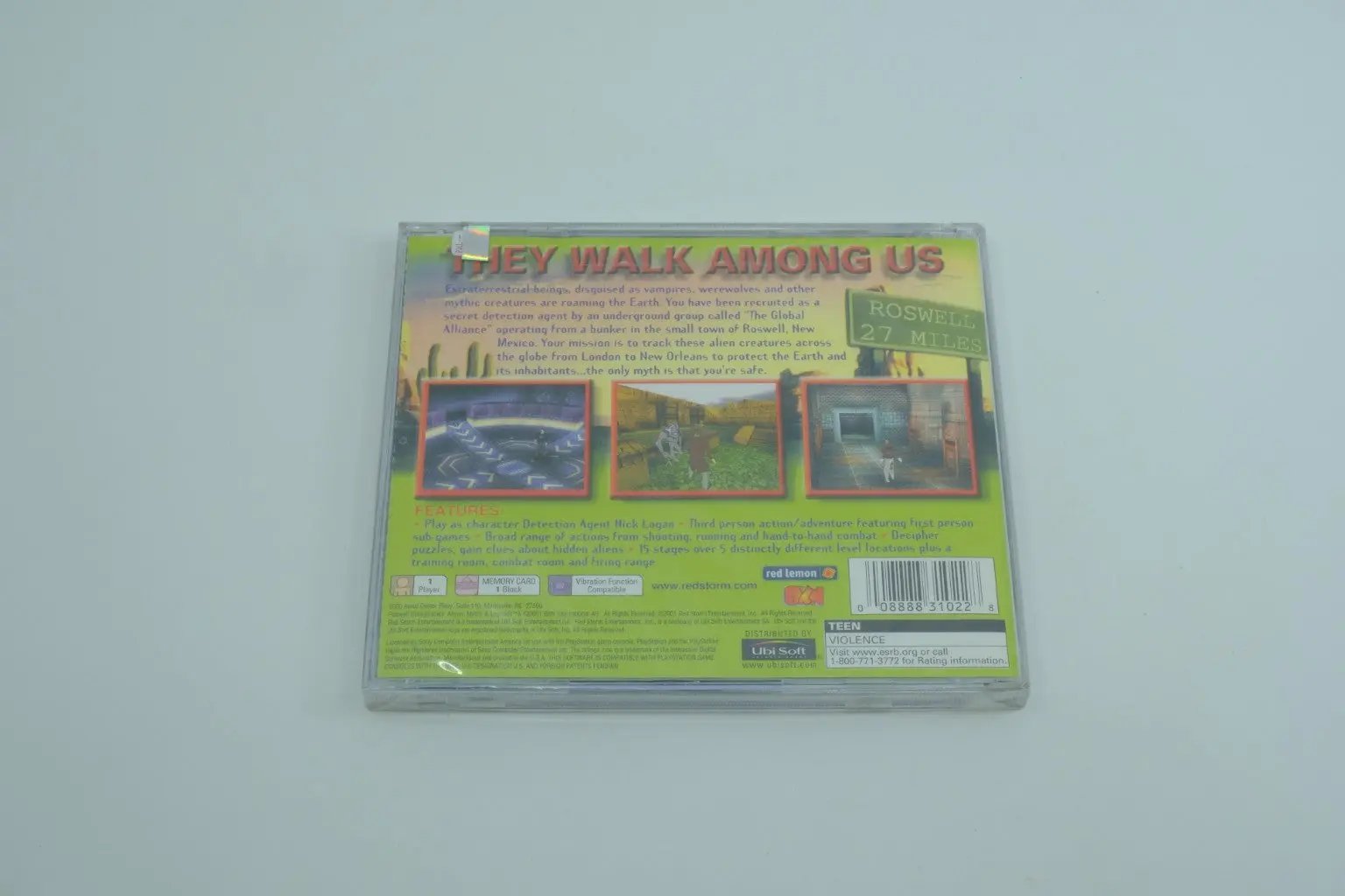 Roswell Conspiracies: Aliens, Myths & Legends – Factory Sealed RetroGate - Your Gateway to Classic Gaming