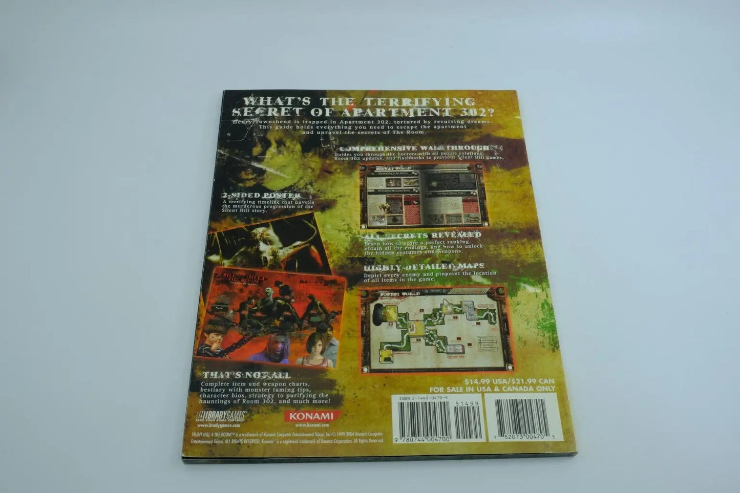 Silent Hill 4: The Room – Official Strategy Guide with Poster RetroGate - Your Gateway to Classic Gaming