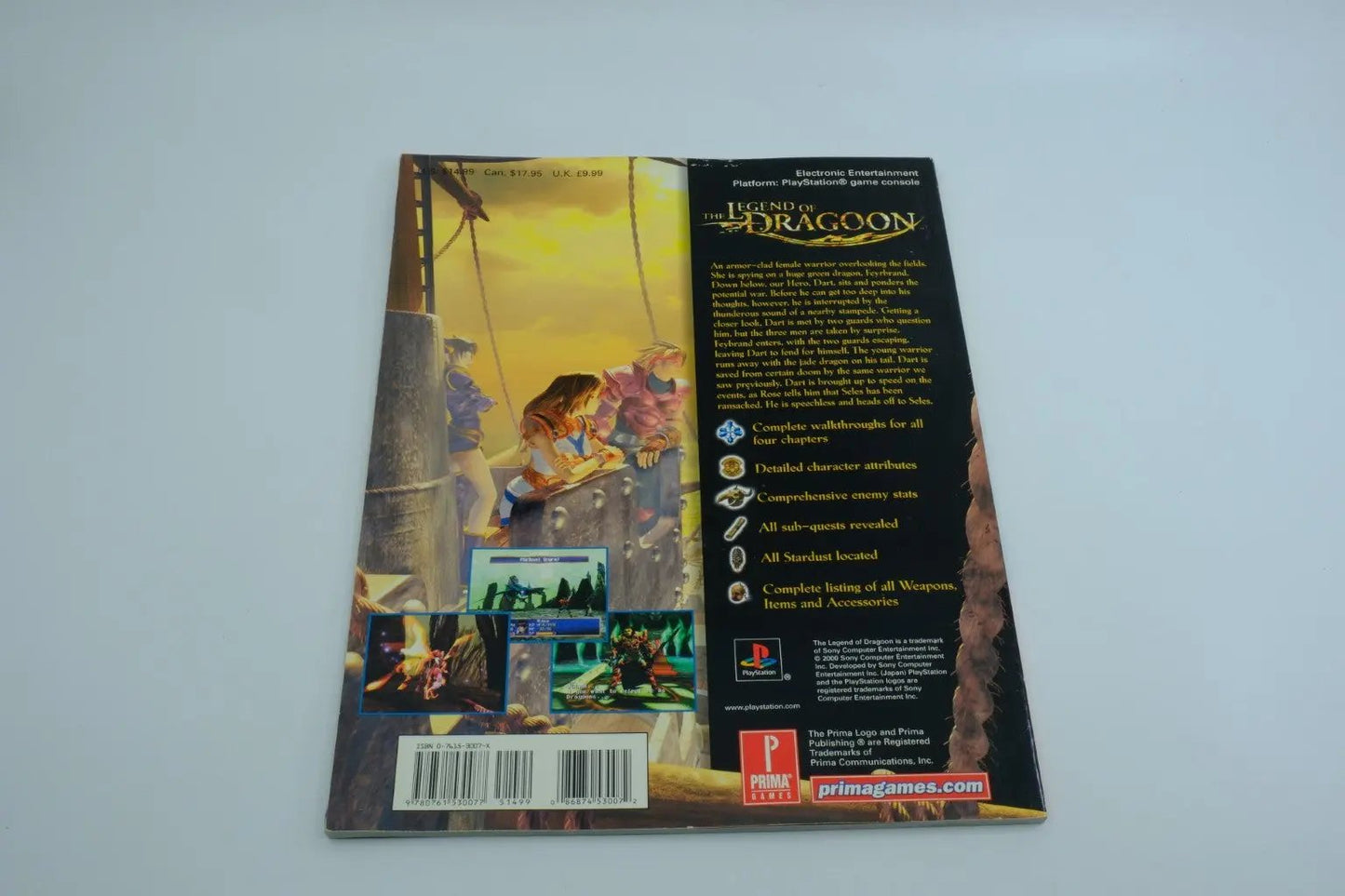 The Legend of Dragoon – Prima’s Official Strategy Guide RetroGate - Your Gateway to Classic Gaming