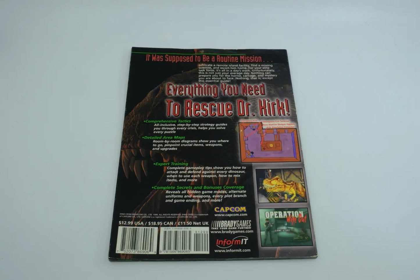 Dino Crisis – Official Strategy Guide RetroGate - Your Gateway to Classic Gaming