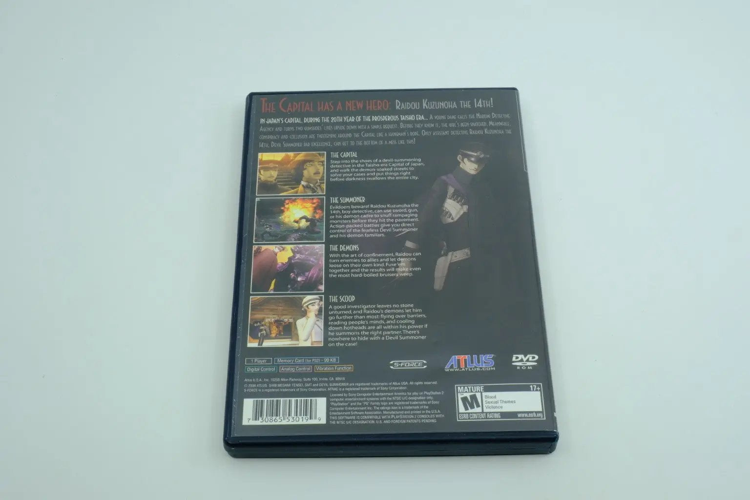 Shin Megami Tensei: Devil Summoner – Raidou Kuzunoha vs. The Soulless Army – Complete in Box RetroGate - Your Gateway to Classic Gaming