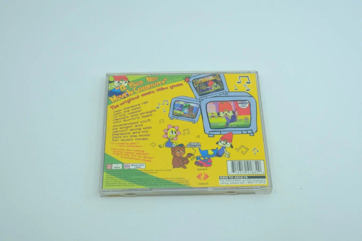 PaRappa the Rapper – Complete in Box RetroGate - Your Gateway to Classic Gaming