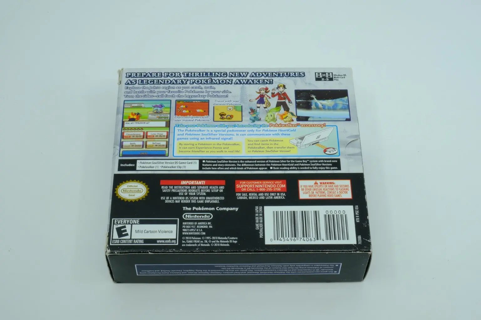 Pokémon SoulSilver Version – Complete in Box RetroGate - Your Gateway to Classic Gaming