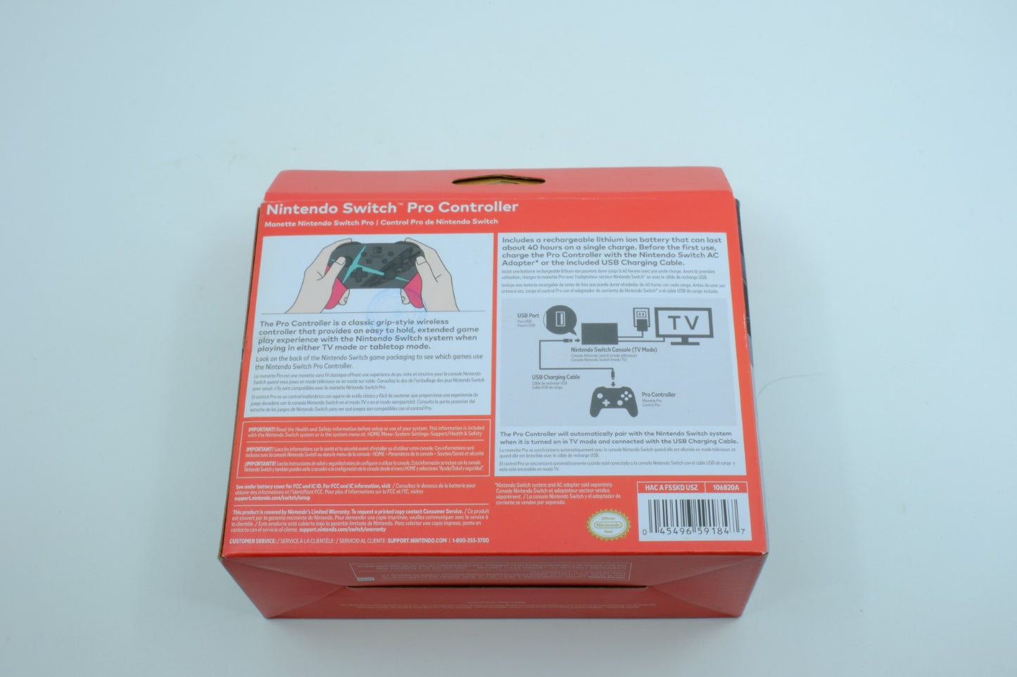 Nintendo Switch Pro Controller – Xenoblade Chronicles 2 Edition – Bran New