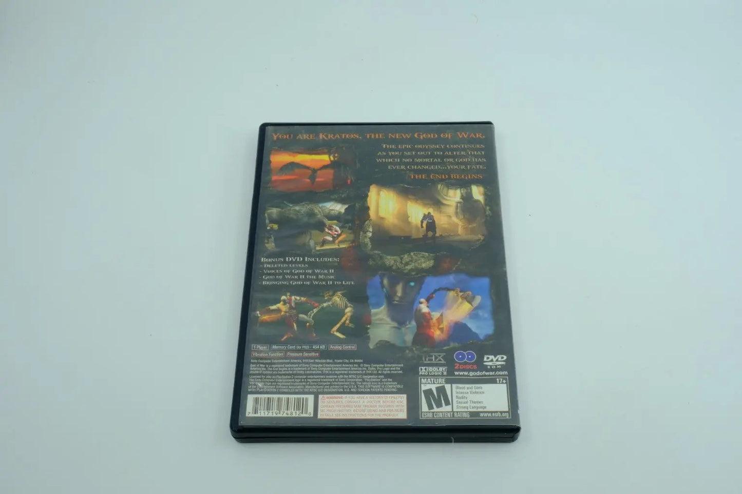 God of War 2 – Complete in Box RetroGate - Your Gateway to Classic Gaming