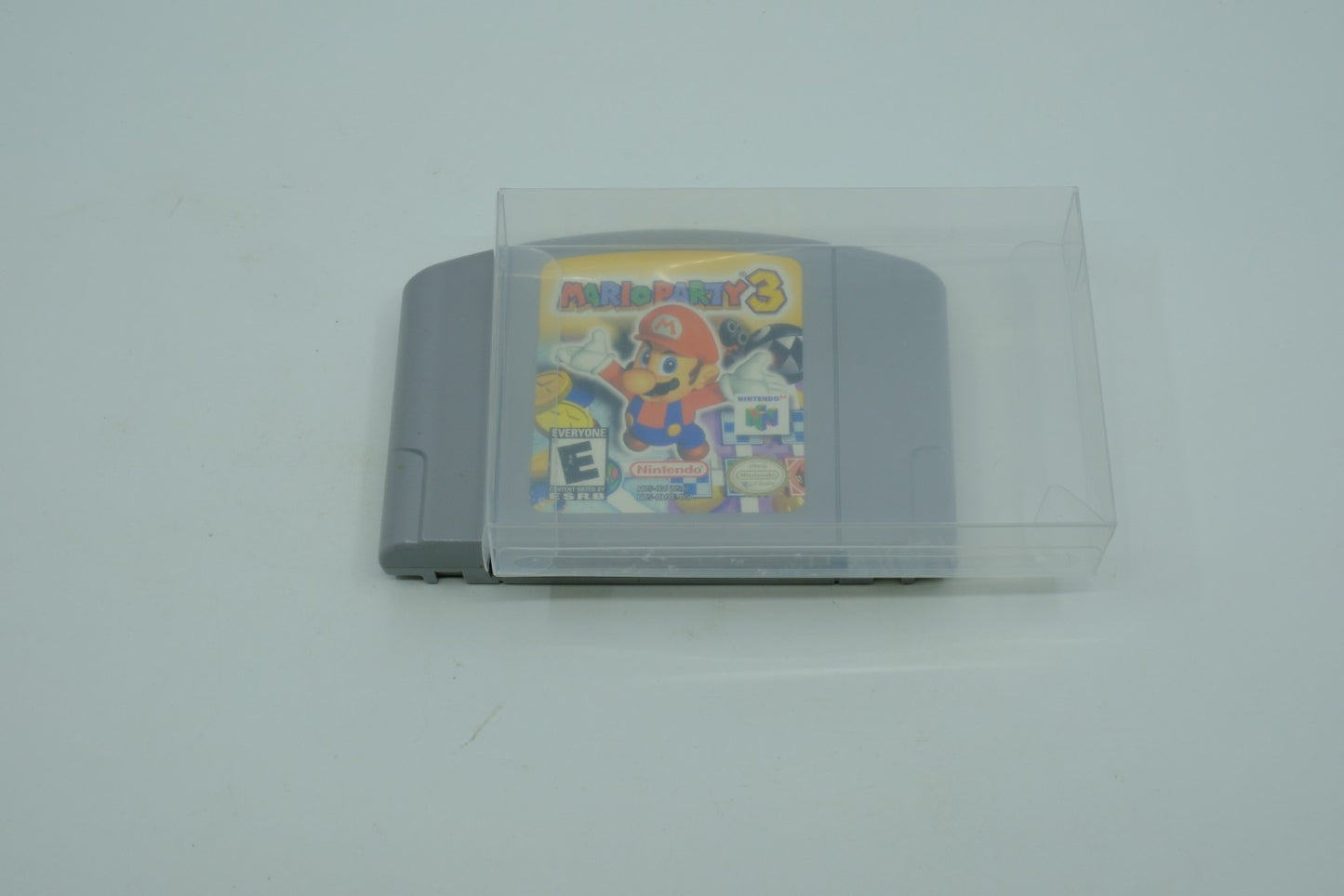 Nintendo 64 N64 Cartridge Clear Protective Box Protector Sleeve Case