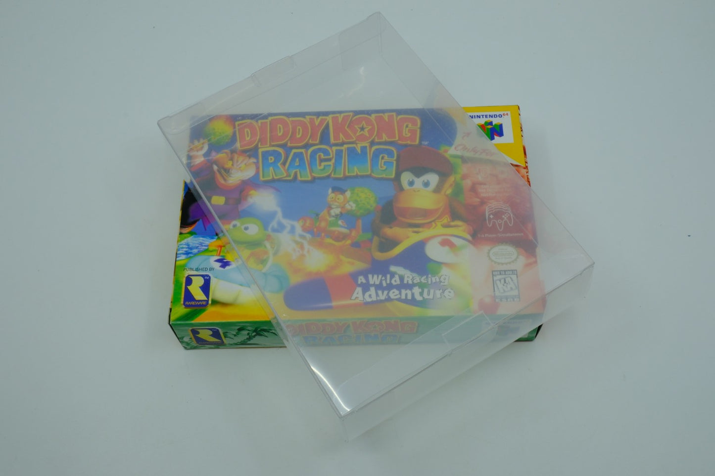Nintendo 64 N64 Game Box Clear Protective Box Protector Sleeve Case