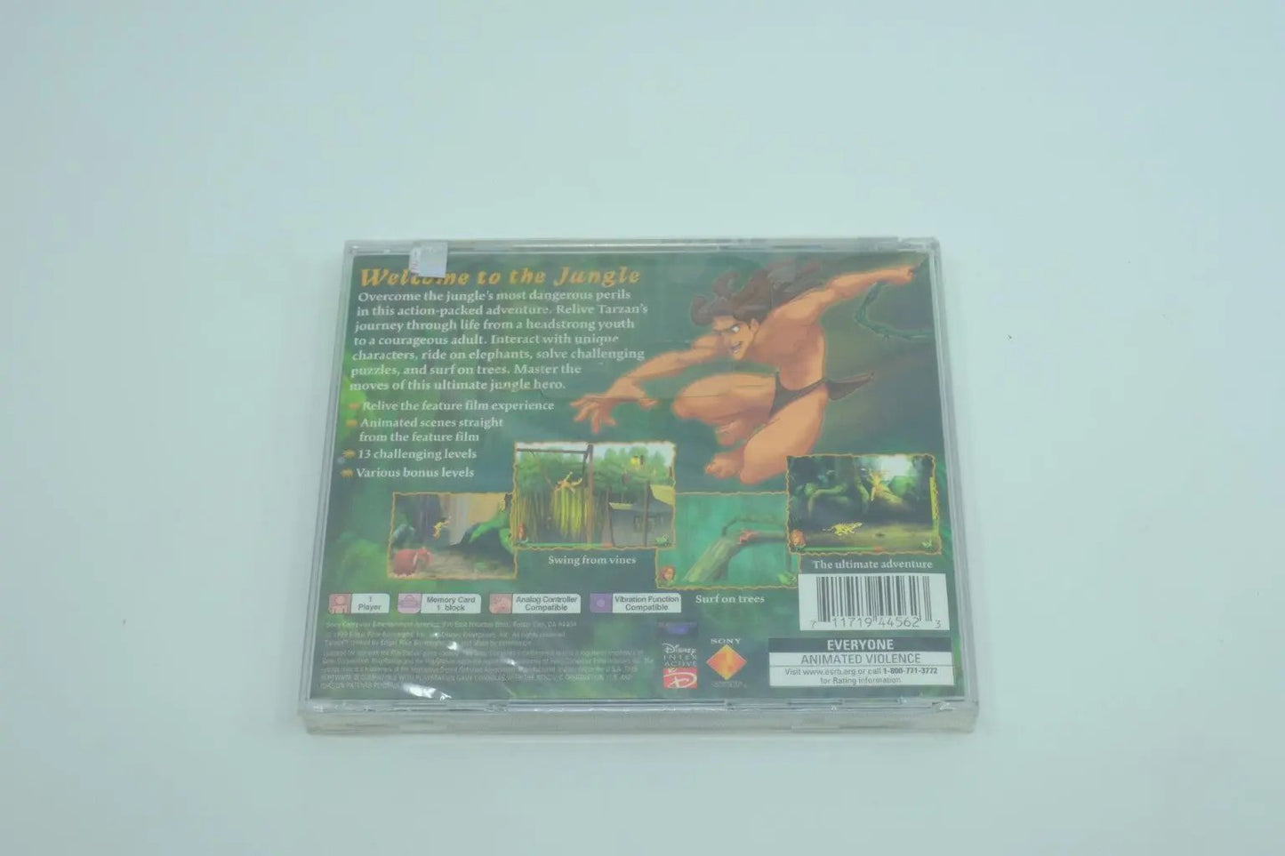 Disney’s Tarzan – Factory Sealed (Greatest Hits) RetroGate - Your Gateway to Classic Gaming