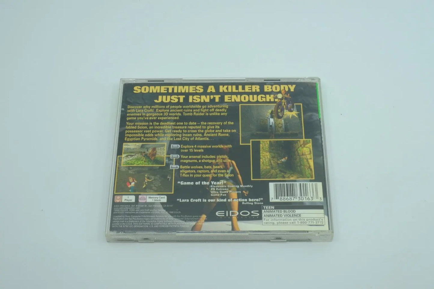 Tomb Raider – Complete in Box - Greatest Hits RetroGate - Your Gateway to Classic Gaming