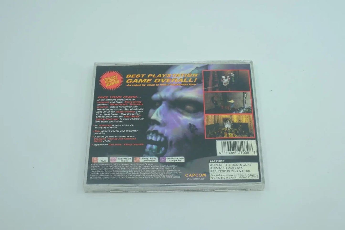 Resident Evil: Director’s Cut – Complete in Box – Greatest Hits RetroGate - Your Gateway to Classic Gaming