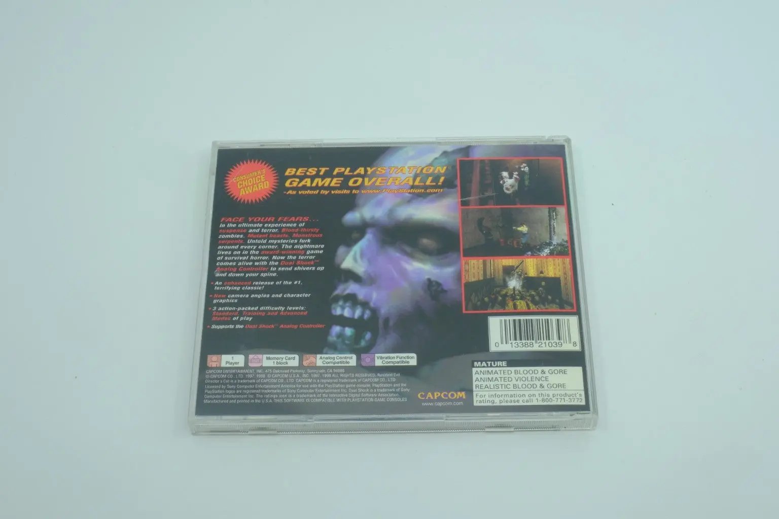 Resident Evil: Director’s Cut – Complete in Box – Greatest Hits RetroGate - Your Gateway to Classic Gaming