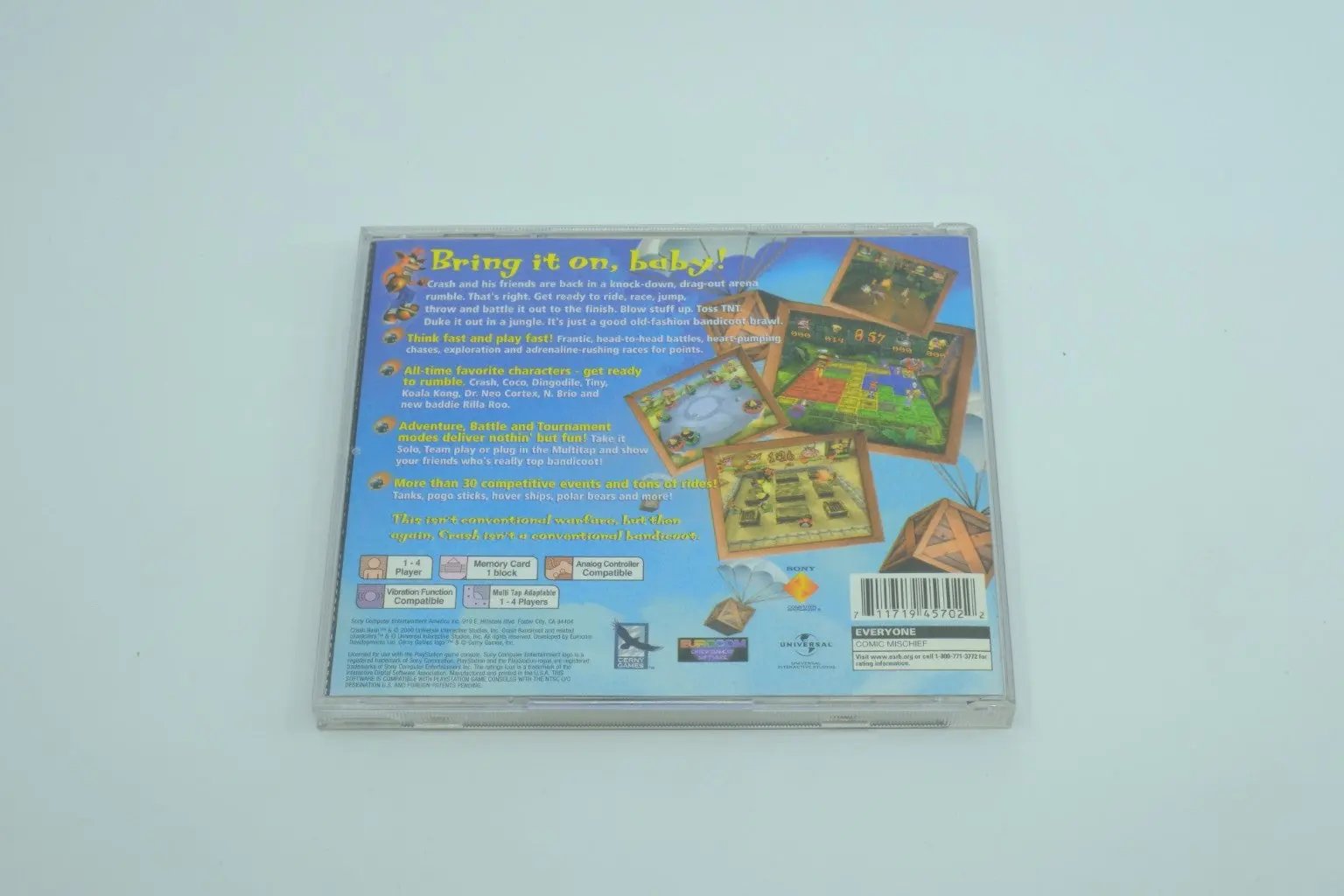 Crash Bash – Complete in Box RetroGate - Your Gateway to Classic Gaming