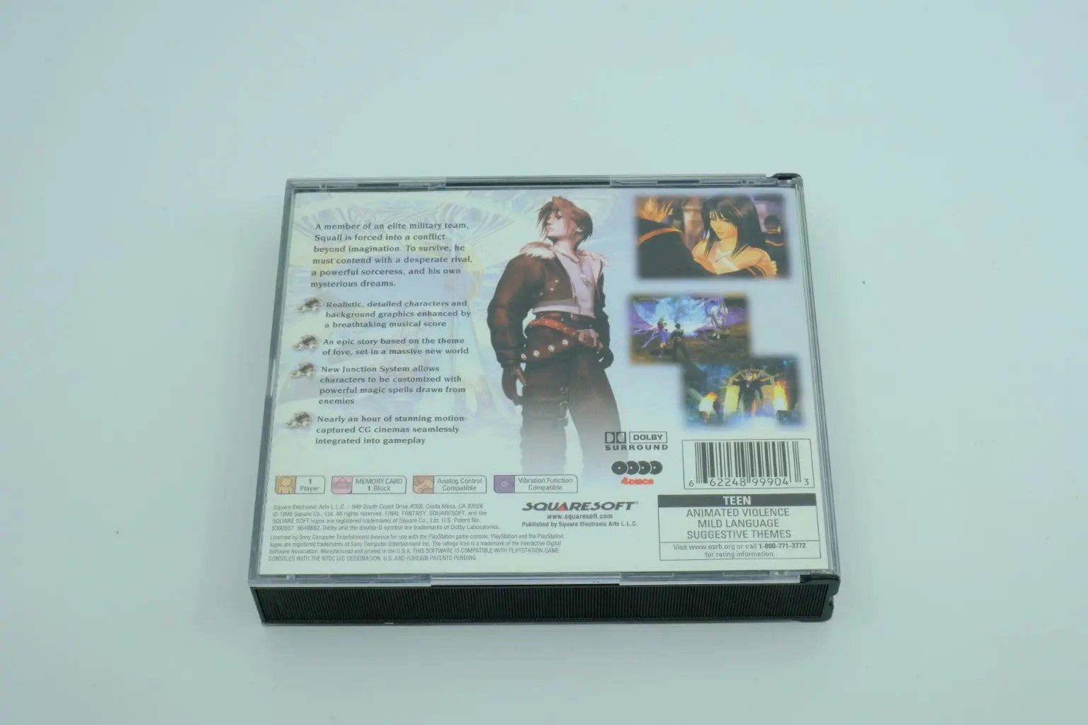 Final Fantasy VIII – Complete in Box – Greatest Hits RetroGate - Your Gateway to Classic Gaming