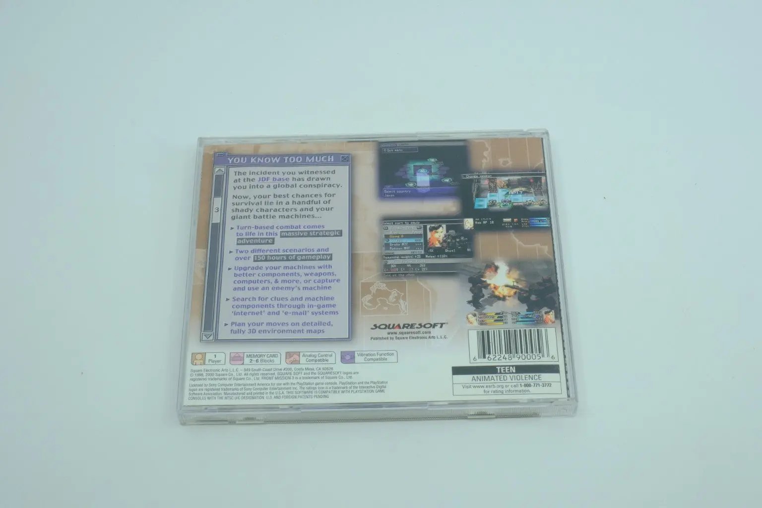 Front Mission 3 – Complete in Box RetroGate - Your Gateway to Classic Gaming