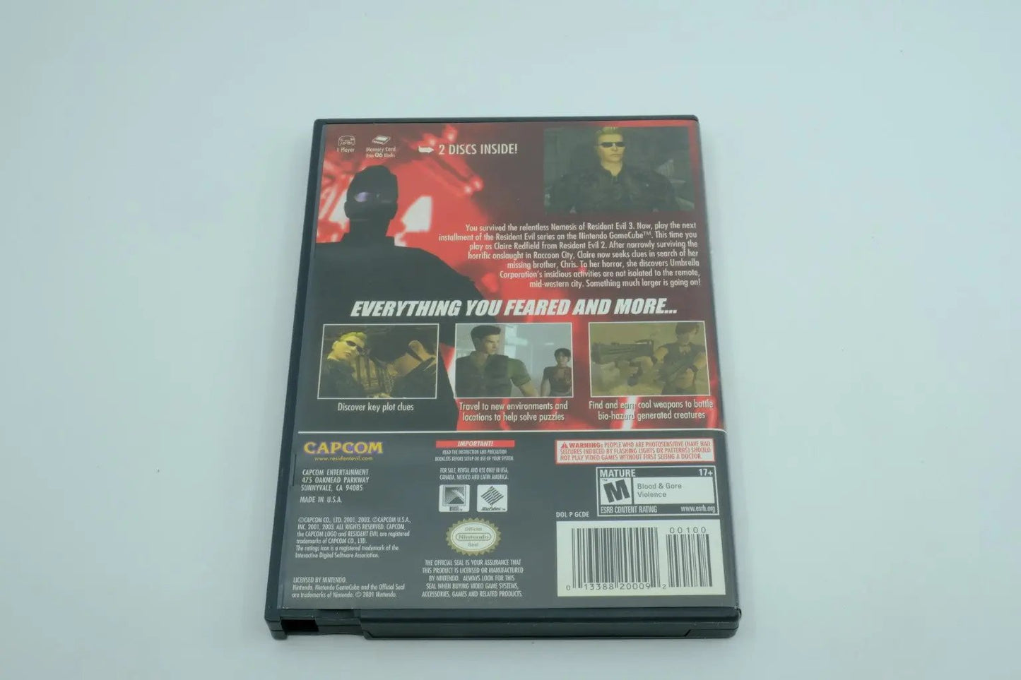 Resident Evil Code: Veronica X – Complete in Box RetroGate - Your Gateway to Classic Gaming