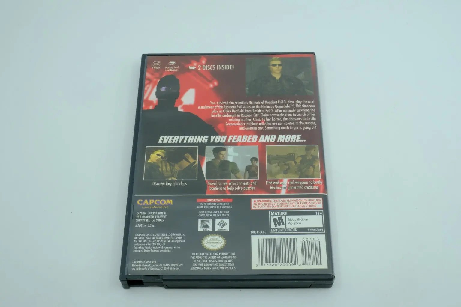 Resident Evil Code: Veronica X – Complete in Box RetroGate - Your Gateway to Classic Gaming