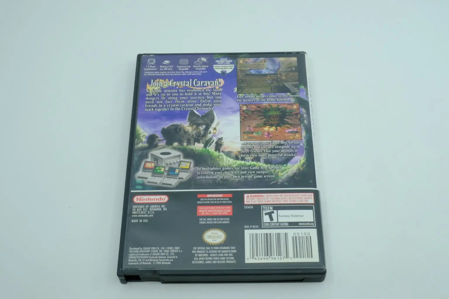 Final Fantasy Crystal Chronicles – Complete in Box RetroGate - Your Gateway to Classic Gaming