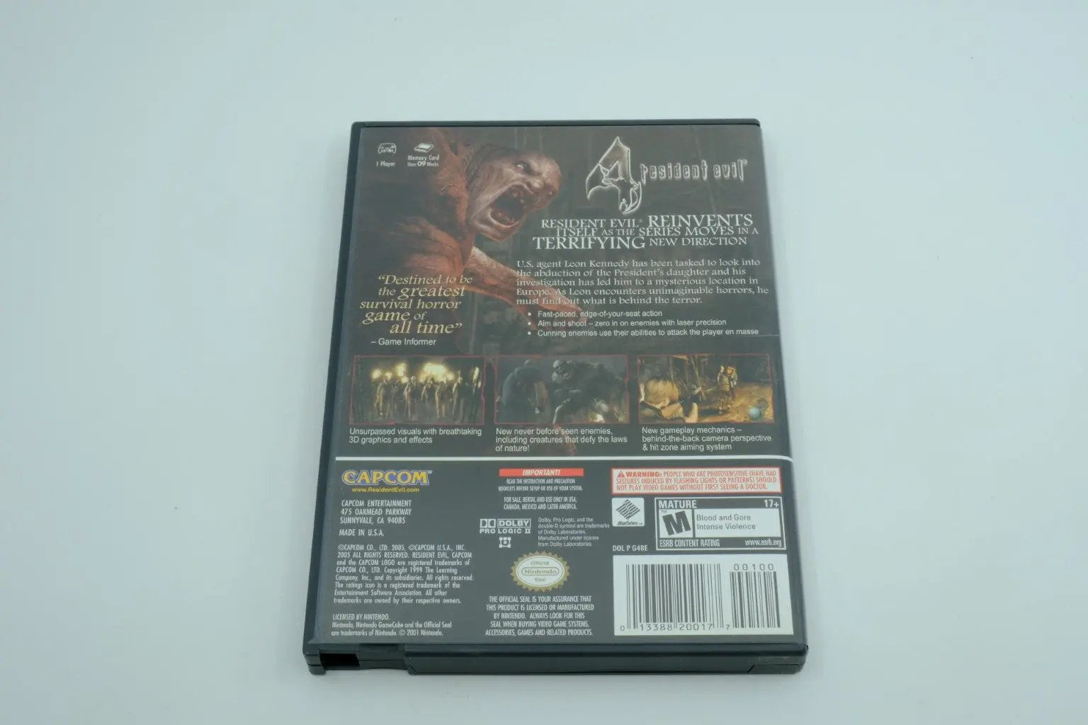 Resident Evil 4 – Complete in Box RetroGate - Your Gateway to Classic Gaming