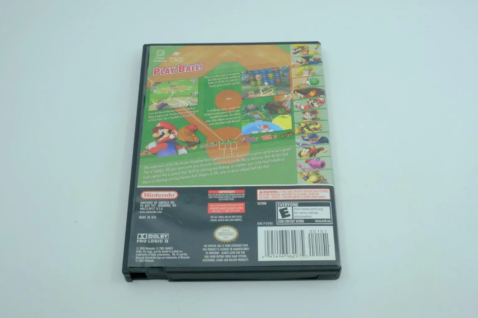 Mario Superstar Baseball – Complete in Box RetroGate - Your Gateway to Classic Gaming