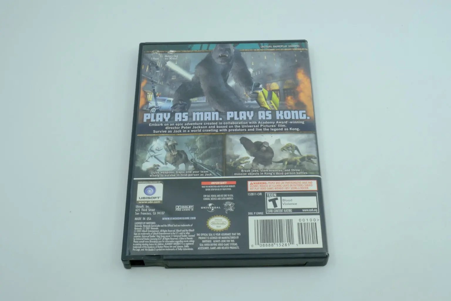 Peter Jackson’s King Kong: The Official Game of the Movie – Complete in Box RetroGate - Your Gateway to Classic Gaming