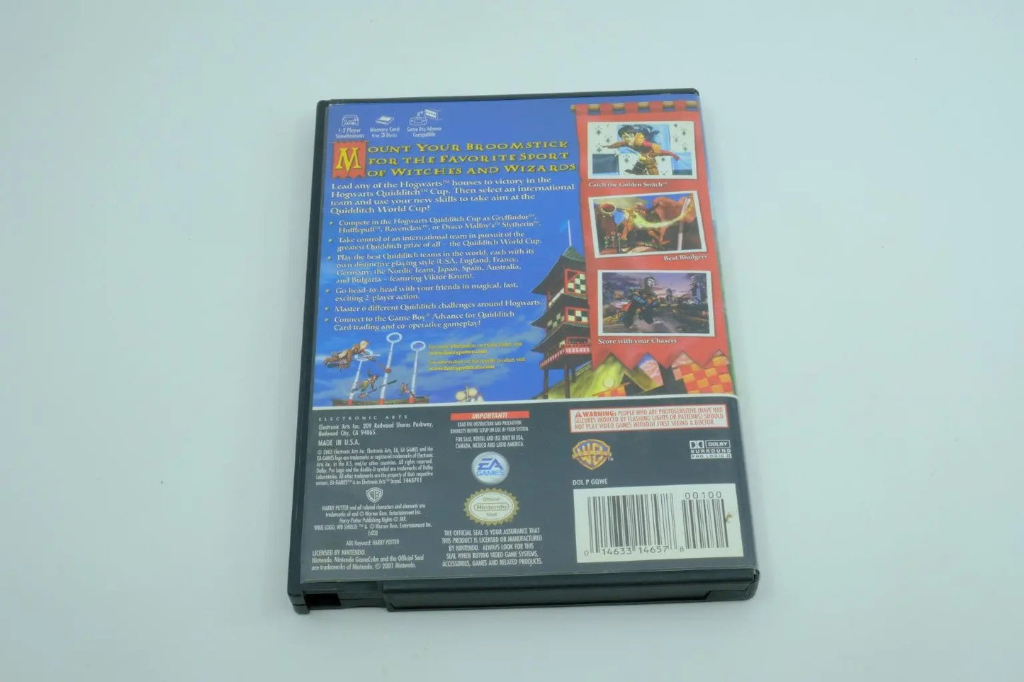 Harry Potter: Quidditch World Cup – Complete in Box RetroGate - Your Gateway to Classic Gaming