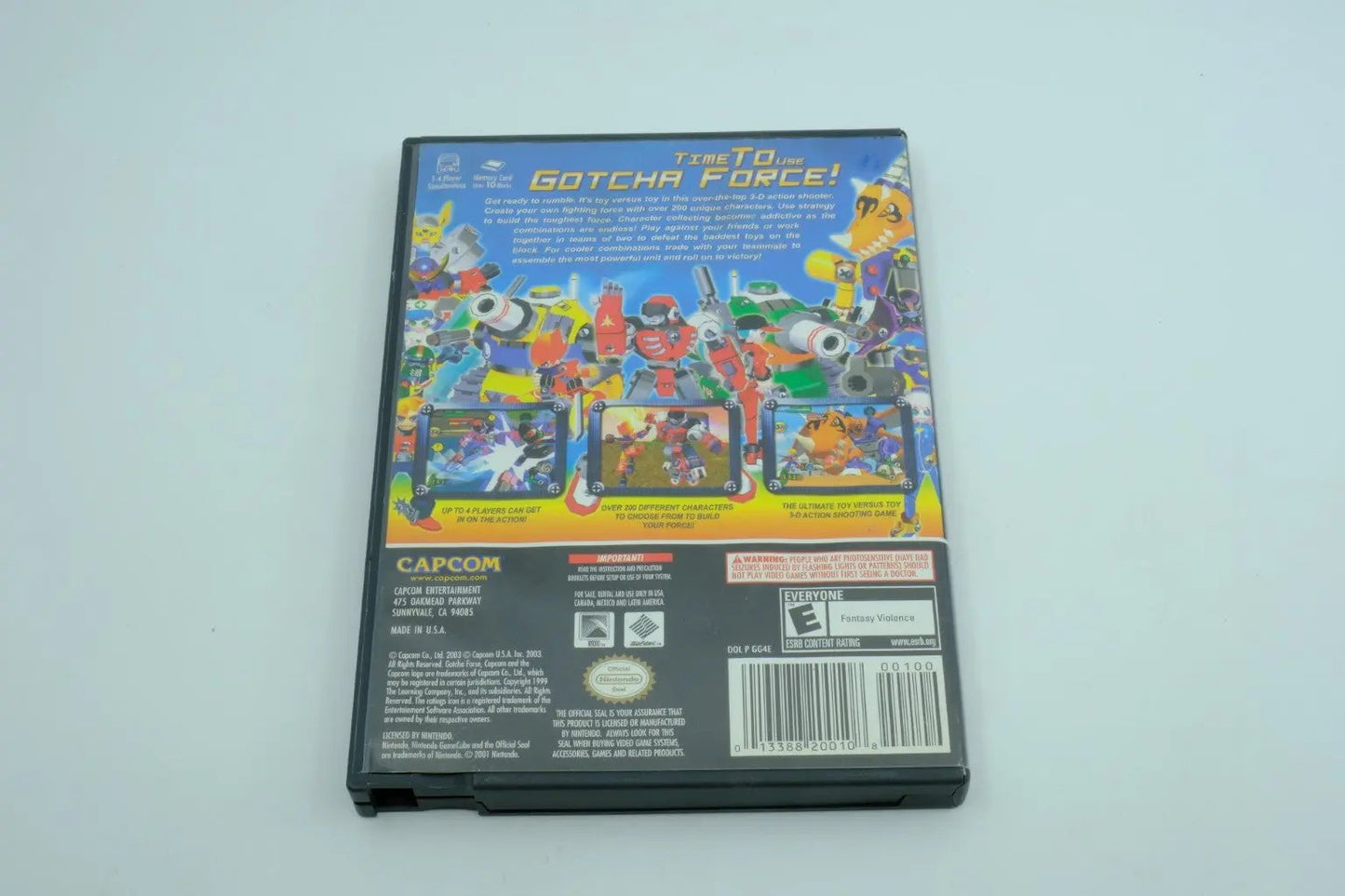Gotcha Force – Complete in Box RetroGate - Your Gateway to Classic Gaming