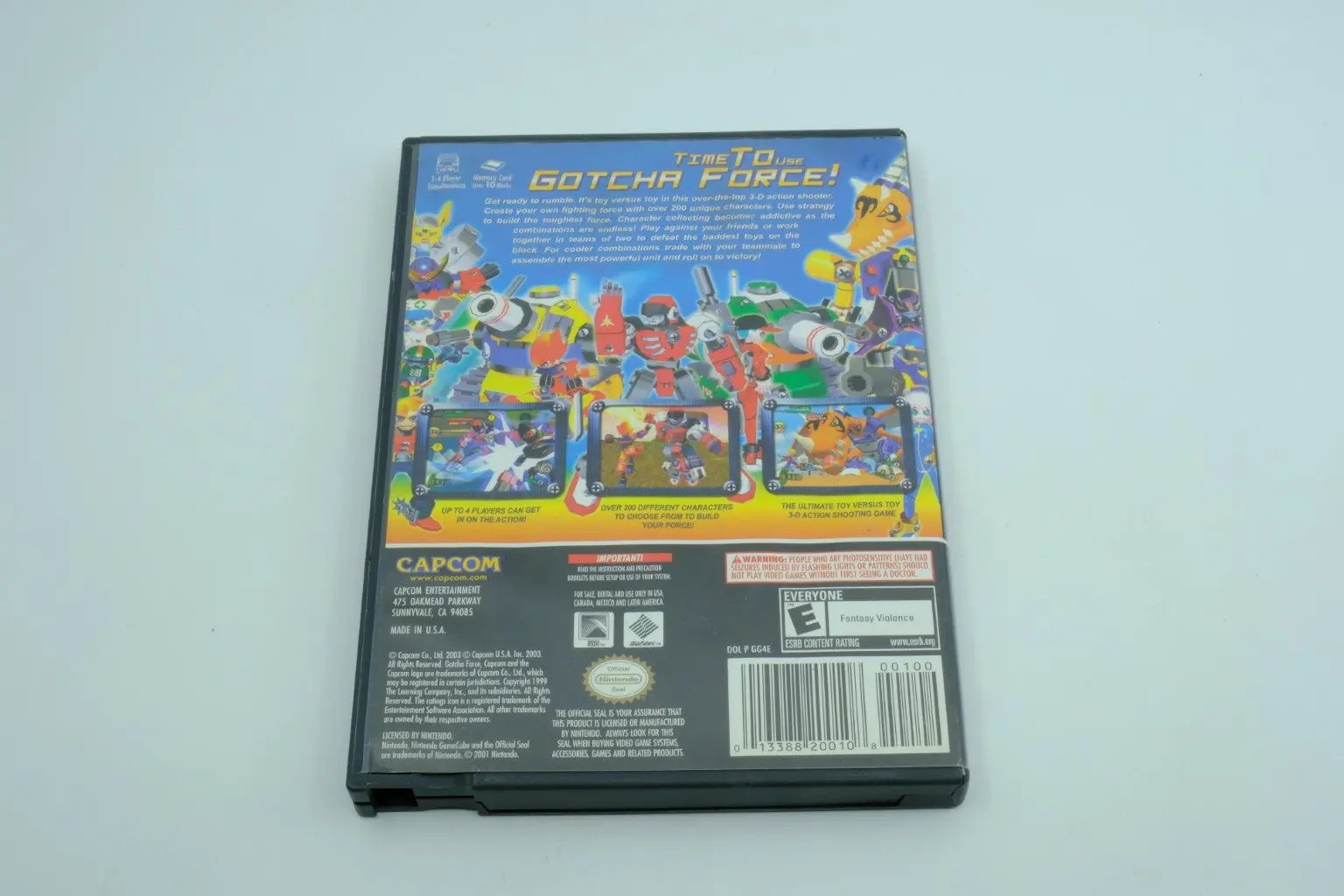 Gotcha Force – Complete in Box RetroGate - Your Gateway to Classic Gaming