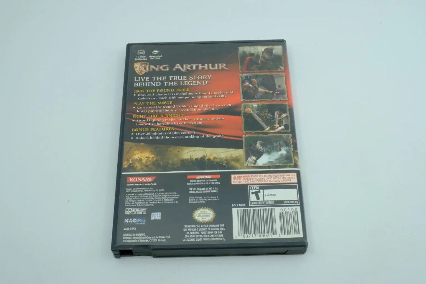 King Arthur – Complete in Box RetroGate - Your Gateway to Classic Gaming