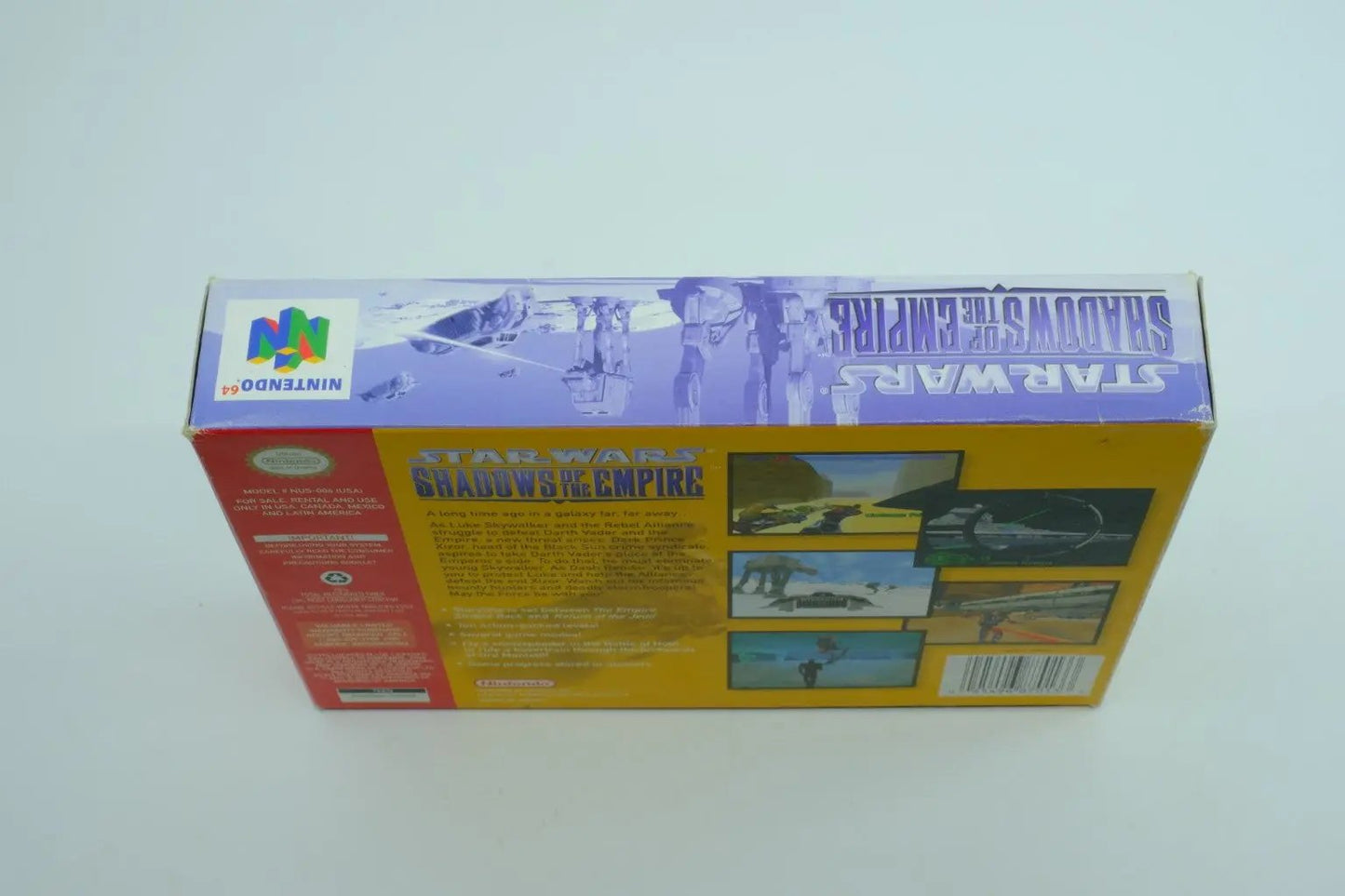 Star Wars: Shadows of the Empire – Complete in Box RetroGate - Your Gateway to Classic Gaming