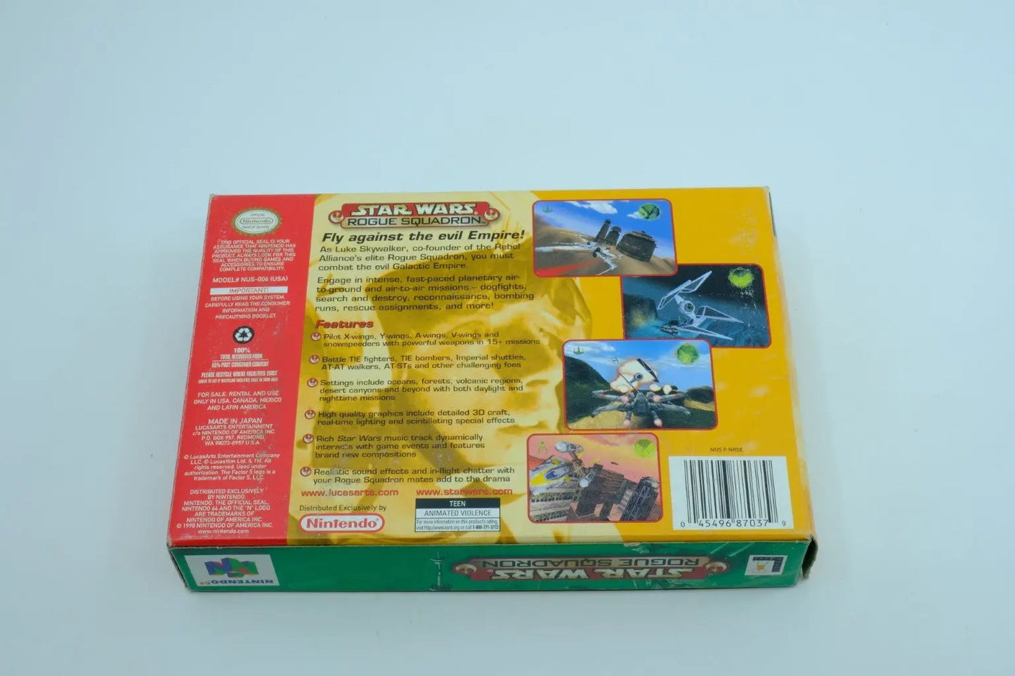 Star Wars: Rogue Squadron – Complete in Box RetroGate - Your Gateway to Classic Gaming