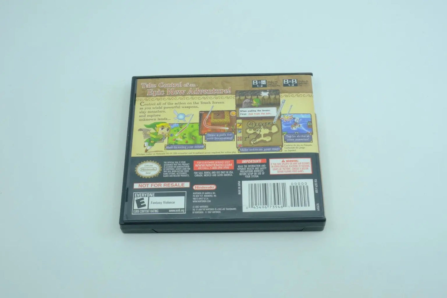 The Legend of Zelda: Phantom Hourglass – Complete in Box RetroGate - Your Gateway to Classic Gaming