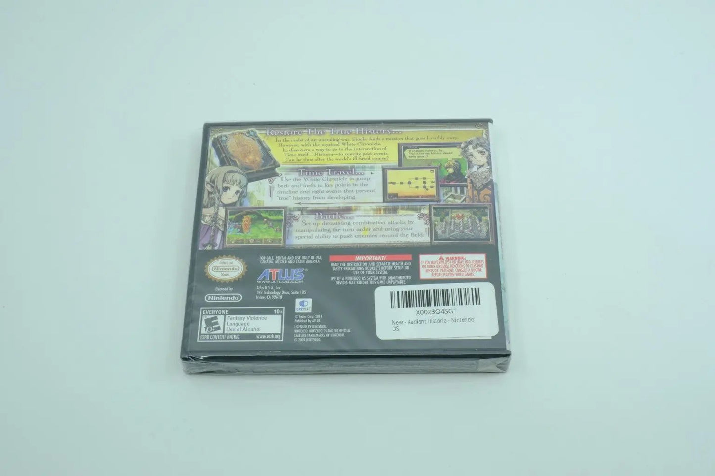 Radiant Historia – Factory Sealed RetroGate - Your Gateway to Classic Gaming