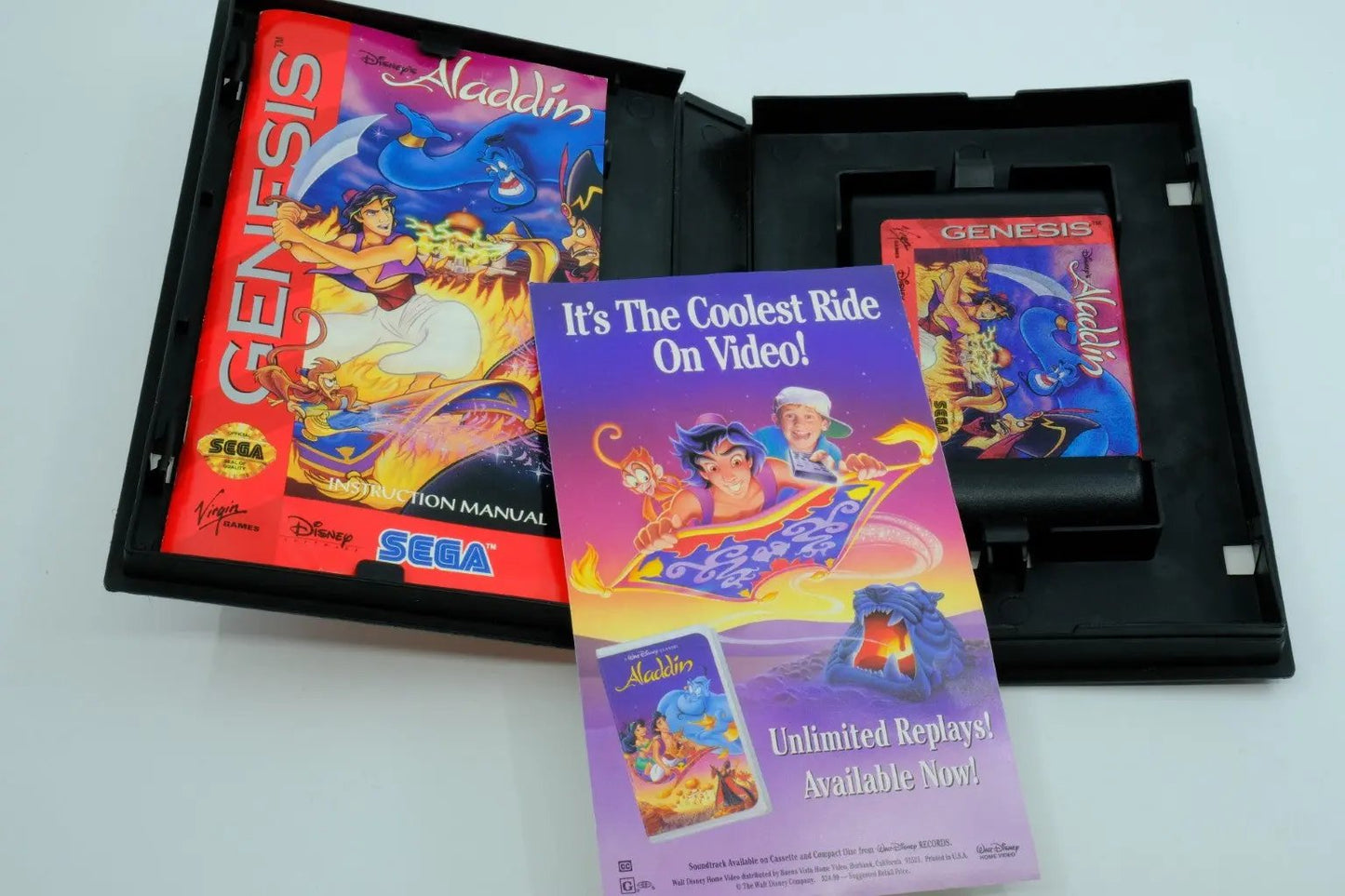 Disney’s Aladdin – Complete in Box RetroGate - Your Gateway to Classic Gaming