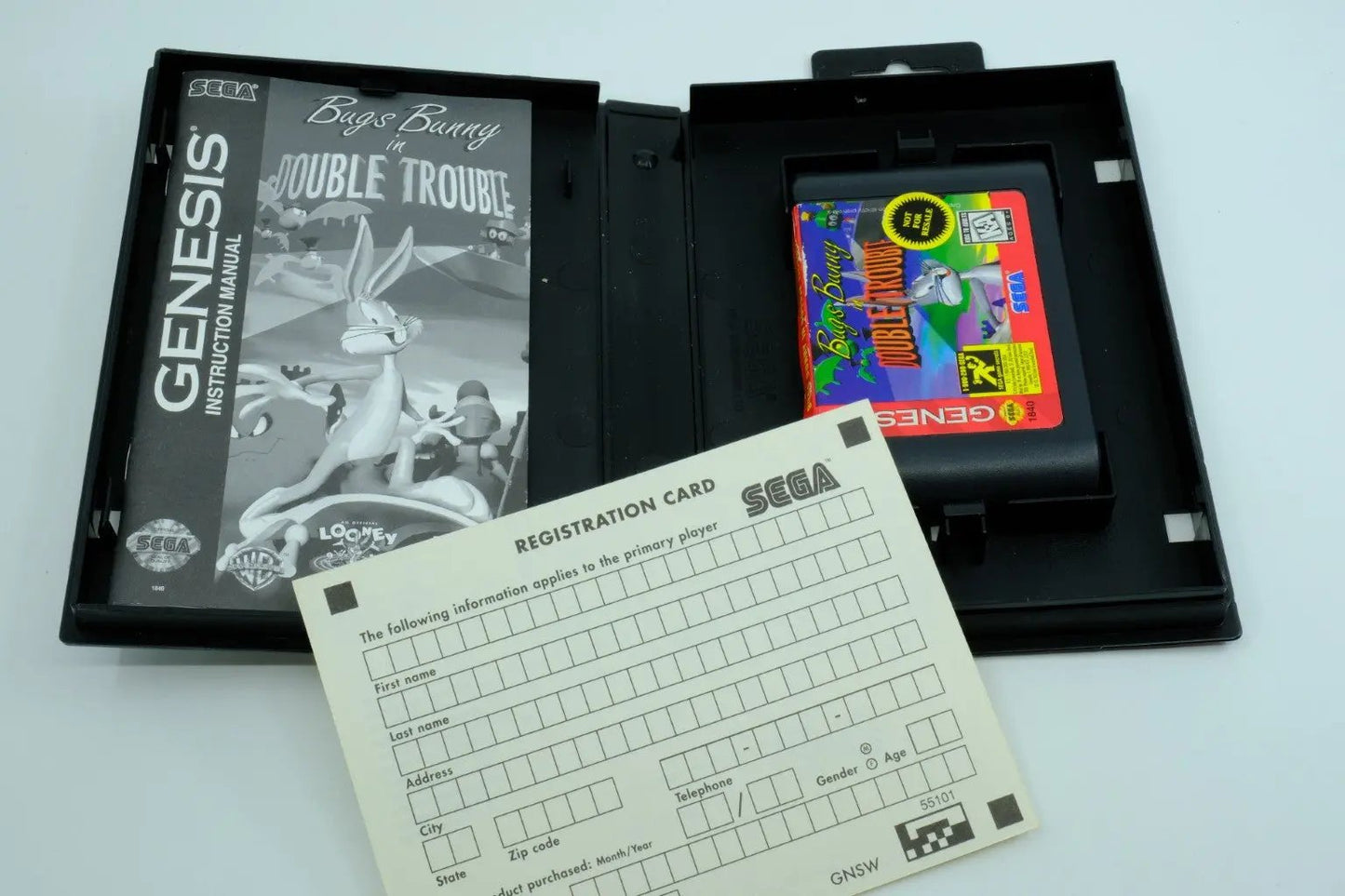 Bugs Bunny in Double Trouble – Complete in Box RetroGate - Your Gateway to Classic Gaming