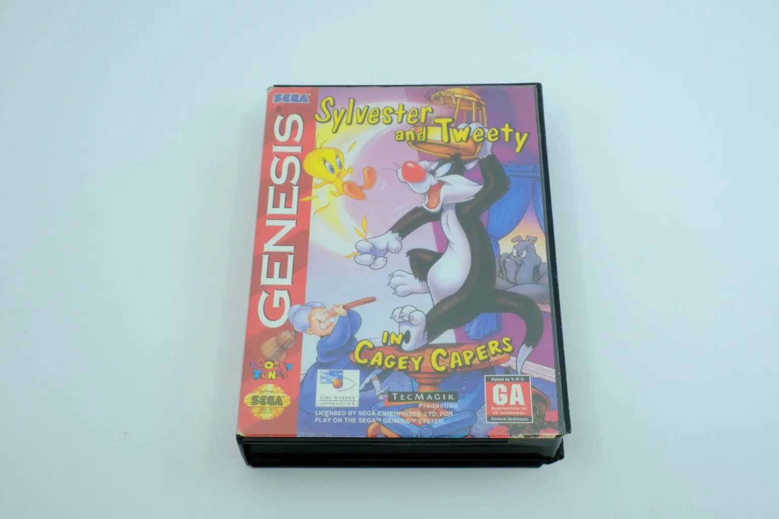 Sylvester and Tweety in Cagey Capers – Complete in Box RetroGate - Your Gateway to Classic Gaming