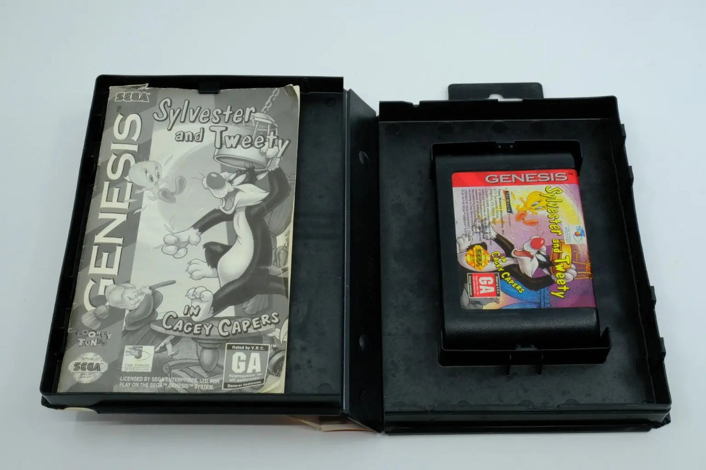 Sylvester and Tweety in Cagey Capers – Complete in Box RetroGate - Your Gateway to Classic Gaming