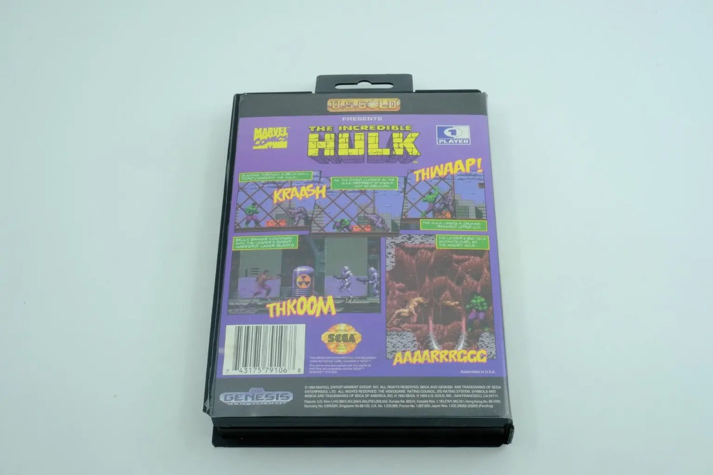 The Incredible Hulk – Complete in Box RetroGate - Your Gateway to Classic Gaming
