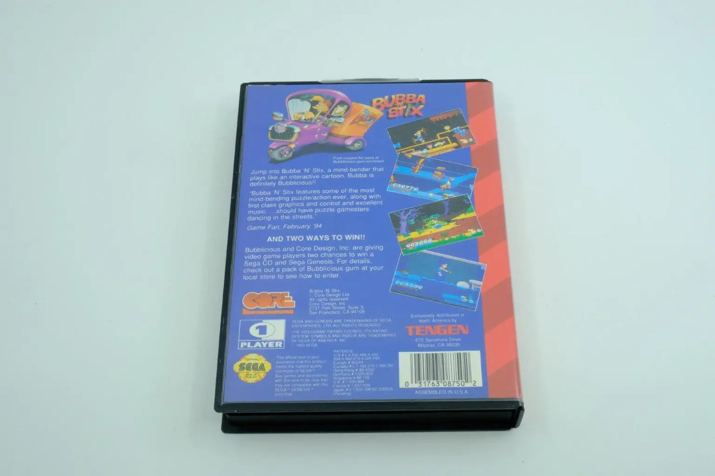 Bubba ‘N’ Stix – Complete in Box RetroGate - Your Gateway to Classic Gaming