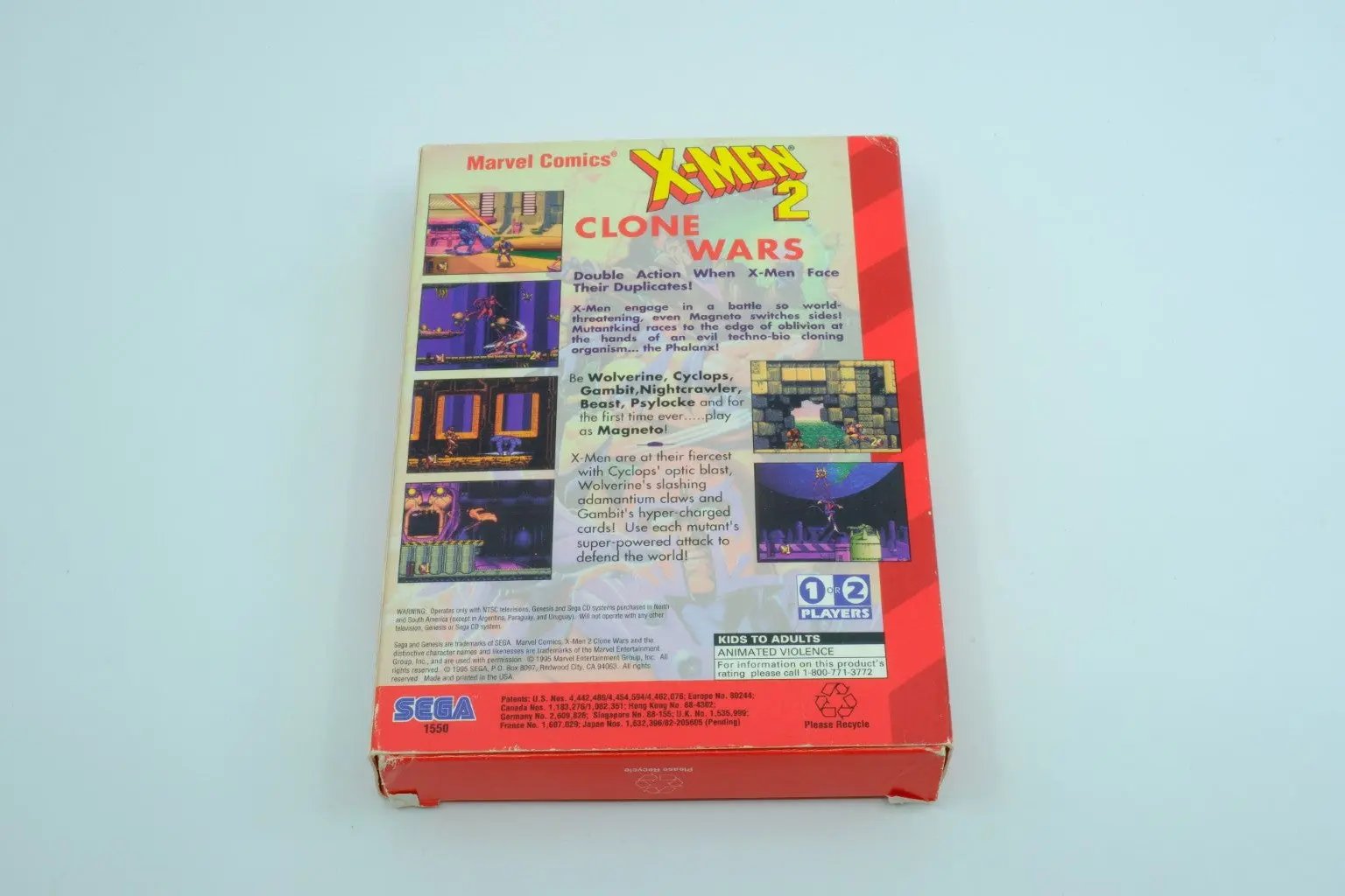 X-Men 2: Clone Wars – Complete in Box RetroGate - Your Gateway to Classic Gaming