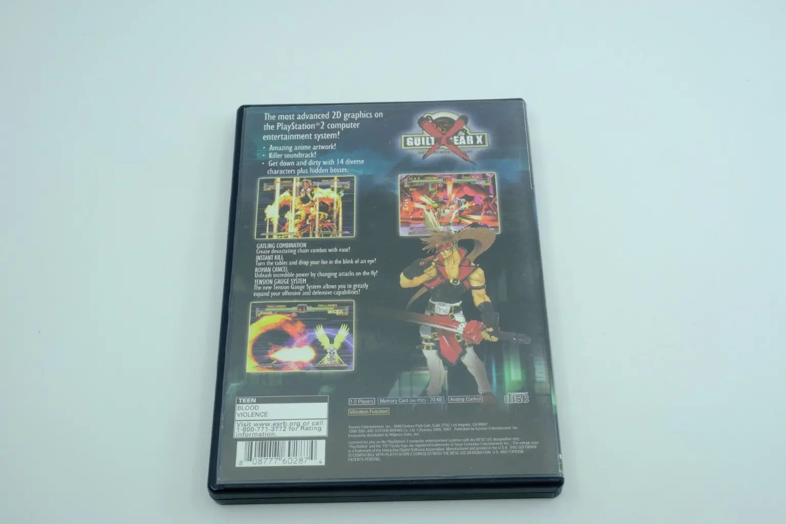 Guilty Gear X – Complete in Box RetroGate - Your Gateway to Classic Gaming